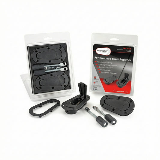 SFC AEROCATCH エアロキャッチエクストリーム プラスフラッシュタイプ 鍵無し（120-4000）タイプ ブラック 1セット