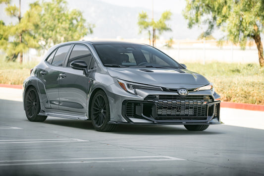 SAYBER DESIGN GRカローラ Carbon Fiber Front Lip：カーボンフロントリップスポイラー：後期