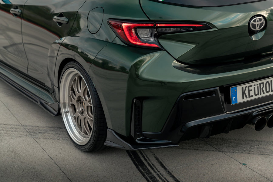 SAYBER DESIGN GR Corolla GZEA14 Carbon Rear Spats カーボンリアスパッツ 2
