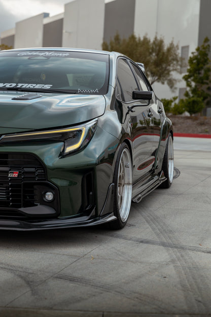 SAYBER DESIGN GRカローラ Carbon Side Skirts：カーボンサイドスカート