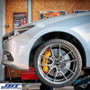 JBTブレーキキャリパーキット：MAZDA 3：6POT（RS6P）+2ピース380mmスリットローター＋ブラケット＋パッド＋ブレーキホース：フロントフルセット：全9色