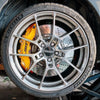 JBTブレーキキャリパーキット：MAZDA 3：6POT（RS6P）+2ピース380mmスリットローター＋ブラケット＋パッド＋ブレーキホース：フロントフルセット：全9色