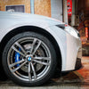 JBTブレーキキャリパーキット：BMW 318i：4POT（SP4P）+2ピース355mmスリットローター＋ブラケット＋パッド＋ブレーキホース：フロントフルセット：全9色