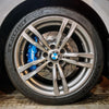 JBTブレーキキャリパーキット：BMW 318i：4POT（SP4P）+2ピース355mmスリットローター＋ブラケット＋パッド＋ブレーキホース：フロントフルセット：全9色