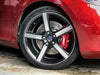 JBTブレーキキャリパーキット：VOLVO V40：4POT（SP4P）+2ピース330mmスリットローター＋ブラケット＋パッド＋ブレーキホース：フロントフルセット：全9色