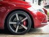 JBTブレーキキャリパーキット：VOLVO V40：4POT（SP4P）+2ピース330mmスリットローター＋ブラケット＋パッド＋ブレーキホース：フロントフルセット：全9色