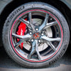 JBTブレーキキャリパーキット：HONDA Civic 9：4POT（SP4P）+2ピース330mmスリットローター＋ブラケット＋パッド＋ブレーキホース：フロントフルセット：全9色