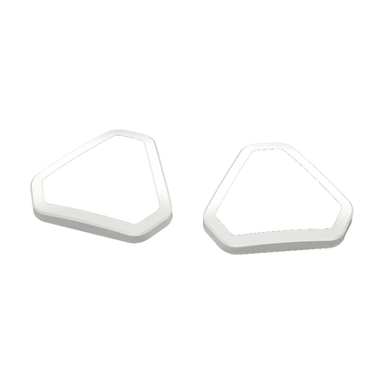 ENHANCE：テスラ用：White Bezels［2pc］