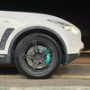 JBTブレーキキャリパーキット：INFINITI QX70：6POT（RS6P）+2ピース400mmスリットローター＋ブラケット＋パッド＋ブレーキホース：フロントフルセット：全9色