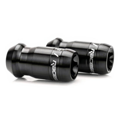 RACESENG（レーセング）TNR-1：チタンナットセット：ブラッシュブラック：M12x1.25mm：M12x1.5mm：M14x1.5：リジッド：20本セット