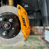 JBTブレーキキャリパーキット：TOYOTA Sienta：4POT（JB4P）+2ピース302/330mmスリットローター＋ブラケット＋パッド＋ブレーキホース：フロントフルセット：全9色