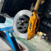 JBTブレーキキャリパーキット：TOYOTA Sienta：4POT（JB4P）+2ピース302/330mmスリットローター＋ブラケット＋パッド＋ブレーキホース：フロントフルセット：全9色