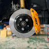 JBTブレーキキャリパーキット：TOYOTA Sienta：4POT（JB4P）+2ピース302/330mmスリットローター＋ブラケット＋パッド＋ブレーキホース：フロントフルセット：全9色