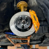 JBTブレーキキャリパーキット：TOYOTA Sienta：4POT（JB4P）+2ピース302/330mmスリットローター＋ブラケット＋パッド＋ブレーキホース：フロントフルセット：全9色
