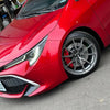 JBTブレーキキャリパーキット：TOYOTA Corolla Sport：4POT（SP4P）+2ピース330mmスリットローター＋ブラケット＋パッド＋ブレーキホース：フロントフルセット：全9色