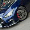 JBTブレーキキャリパーキット：INFINITI Q50 300GT：8POT（Z8）+2ピース380mmスリットローター＋ブラケット＋パッド＋ブレーキホース：フロントフルセット：全9色
