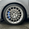 JBTブレーキキャリパーキット：VW Golf 5：4POT（SP4P）+2ピース355mmスリットローター＋ブラケット＋パッド＋ブレーキホース：フロントフルセット：全9色
