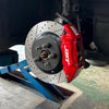 JBTブレーキキャリパーキット：LEXUS CT：4POT（JB4P）+2ピース302/330mmスリットローター＋ブラケット＋パッド＋ブレーキホース：フロントフルセット：全9色