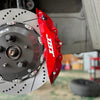 JBTブレーキキャリパーキット：TOYOTA RAV4 IV：4POT（SP4P）+2ピース355mmスリットローター＋ブラケット＋パッド＋ブレーキホース：フロントフルセット：全9色