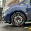 JBTブレーキキャリパーキット：HONDA Odyssey：8POT（Z8）+2ピース380mmスリットローター＋ブラケット＋パッド＋ブレーキホース：フロントフルセット：全9色