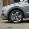 JBTブレーキキャリパーキット：VW Tiguan：4POT（SP4P）+2ピース380mmスリットローター＋ブラケット＋パッド＋ブレーキホース：フロントフルセット：全9色
