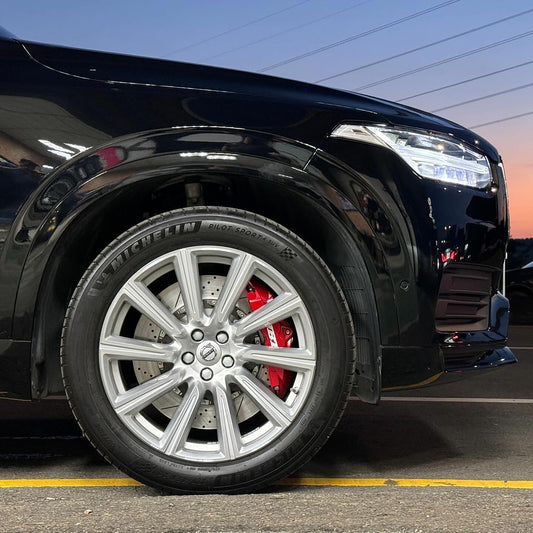 JBTブレーキキャリパーキット：VOLVO XC90：8POT（Z8）+2ピース400mmスリットローター＋ブラケット＋パッド＋ブレーキホース：フロントフルセット：全9色