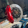 JBTブレーキキャリパーキット：HONDA CR-V IV：4POT（SP4P）+2ピース330mmスリットローター＋ブラケット＋パッド＋ブレーキホース：フロントフルセット：全9色