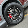 JBTブレーキキャリパーキット：HONDA CR-V IV：4POT（SP4P）+2ピース330mmスリットローター＋ブラケット＋パッド＋ブレーキホース：フロントフルセット：全9色