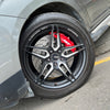 JBTブレーキキャリパーキット：MITSUBISHI Zinger：4POT（SP4P）+2ピース355mmスリットローター＋ブラケット＋パッド＋ブレーキホース：フロントフルセット：全9色
