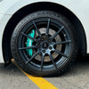 JBTブレーキキャリパーキット：MAZDA 3：4POT（SP4P）+2ピース330mmスリットローター＋ブラケット＋パッド＋ブレーキホース：フロントフルセット：全9色