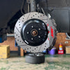 JBTブレーキキャリパーキット：TOYOTA Wish：4POT（SP4P）+2ピース330mmスリットローター＋ブラケット＋パッド＋ブレーキホース：フロントフルセット：全9色