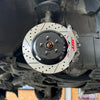 JBTブレーキキャリパーキット：TOYOTA Wish：4POT（SP4P）+2ピース330mmスリットローター＋ブラケット＋パッド＋ブレーキホース：フロントフルセット：全9色