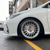 JBTブレーキキャリパーキット：TOYOTA Corolla Altis：4POT（JB4P）+2ピース302/330mmスリットローター＋ブラケット＋パッド＋ブレーキホース：フロントフルセット：全9色
