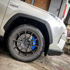 JBTブレーキキャリパーキット：TOYOTA RAV4：4POT（SP4P）+2ピース355mmスリットローター＋ブラケット＋パッド＋ブレーキホース：フロントフルセット：全9色