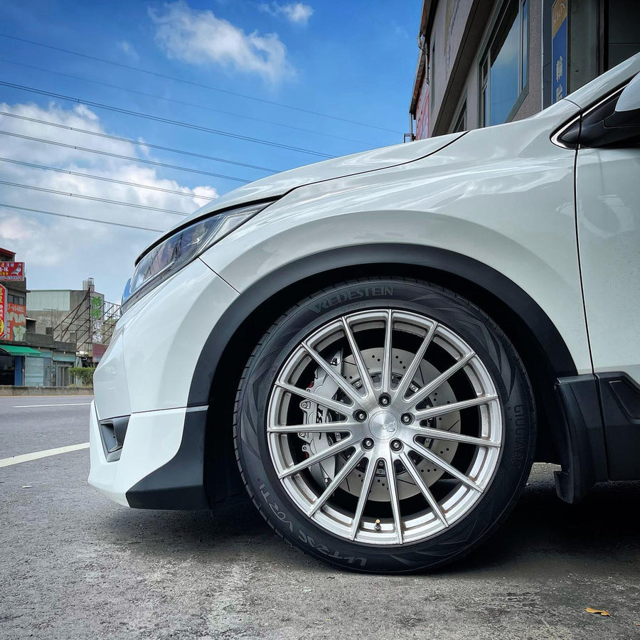 JBTブレーキキャリパーキット：HONDA CR-V V：6POT（RS6P）+2ピース380mmスリットローター＋ブラケット＋パッド＋ブレーキホース：フロントフルセット：全9色