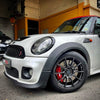 JBTブレーキキャリパーキット：MINI Cooper：4POT（SP4P）+2ピース330mmスリットローター＋ブラケット＋パッド＋ブレーキホース：フロントフルセット：全9色