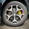 JBTブレーキキャリパーキット：SUBARU Forester XT：4POT（SP4P）+2ピース355mmスリットローター＋ブラケット＋パッド＋ブレーキホース：フロントフルセット：全9色