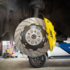 JBTブレーキキャリパーキット：SUBARU Forester XT：4POT（SP4P）+2ピース355mmスリットローター＋ブラケット＋パッド＋ブレーキホース：フロントフルセット：全9色