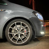 JBTブレーキキャリパーキット：VW Caddy：4POT（SP4P）+2ピース355mmスリットローター＋ブラケット＋パッド＋ブレーキホース：フロントフルセット：全9色