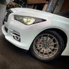 JBTブレーキキャリパーキット：INFINITI Q50：4POT（SP4P）+2ピース330mmスリットローター＋ブラケット＋パッド＋ブレーキホース：フロントフルセット：全9色