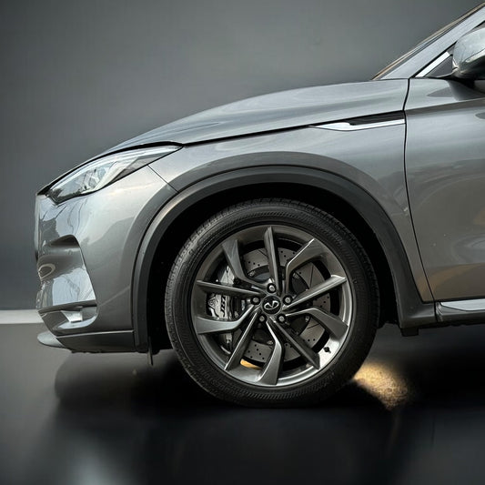 JBTブレーキキャリパーキット：INFINITI QX50：8POT（Z8）+2ピース400mmスリットローター＋ブラケット＋パッド＋ブレーキホース：フロントフルセット：全9色