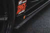 Carbon Polyweave Side Splitter Kit - Mk5 Toyota Supra