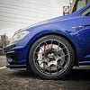 JBTブレーキキャリパーキット：VW Golf 7 R 4motion：6POT（RS6P）+2ピース380mmスリットローター＋ブラケット＋パッド＋ブレーキホース：フロントフルセット：全9色
