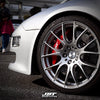 JBTブレーキキャリパーキット：NISSAN 300ZX (Z32)：6POT（RS6P）+2ピース380mmスリットローター＋ブラケット＋パッド＋ブレーキホース：フロントフルセット：全9色