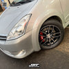JBTブレーキキャリパーキット：TOYOTA Wish：4POT（JB4P）+2ピース302/330mmスリットローター＋ブラケット＋パッド＋ブレーキホース：フロントフルセット：全9色