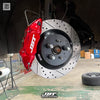 JBTブレーキキャリパーキット：TOYOTA Wish：4POT（JB4P）+2ピース302/330mmスリットローター＋ブラケット＋パッド＋ブレーキホース：フロントフルセット：全9色