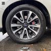 JBTブレーキキャリパーキット：SUBARU Forester IV：4POT（SP4P）+2ピース330mmスリットローター＋ブラケット＋パッド＋ブレーキホース：フロントフルセット：全9色