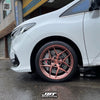 JBTブレーキキャリパーキット：HONDA Odyssey：6POT（RS6P）+2ピース380mmスリットローター＋ブラケット＋パッド＋ブレーキホース：フロントフルセット：全9色
