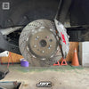 JBTブレーキキャリパーキット：HONDA Odyssey：6POT（RS6P）+2ピース380mmスリットローター＋ブラケット＋パッド＋ブレーキホース：フロントフルセット：全9色