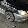 JBTブレーキキャリパーキット：MITSUBISHI Savrin：4POT（JB4P）+2ピース302/330mmスリットローター＋ブラケット＋パッド＋ブレーキホース：フロントフルセット：全9色